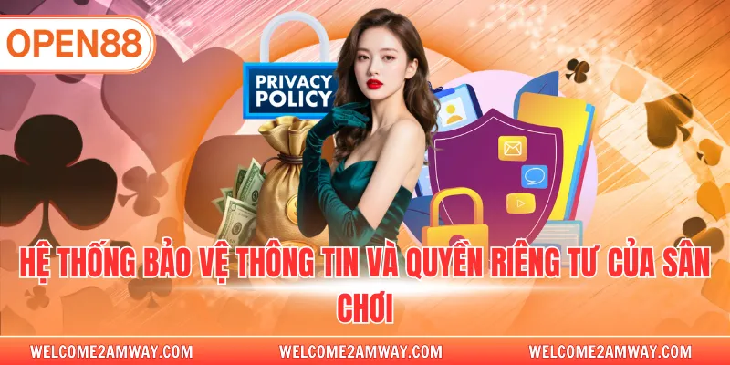 Hệ thống bảo vệ thông tin và quyền riêng tư của sân chơi